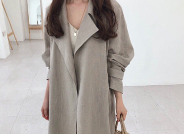 The row linen trench ct (2color)